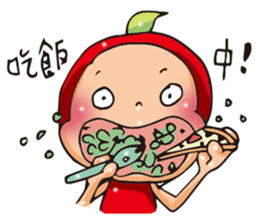 The Kitchen War - Apple Monkey sticker #10725929