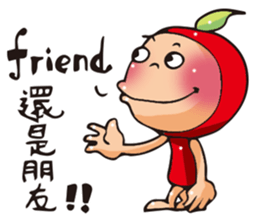 The Kitchen War - Apple Monkey sticker #10725932