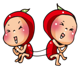 The Kitchen War - Apple Monkey sticker #10725936