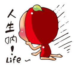 The Kitchen War - Apple Monkey sticker #10725939