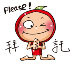 The Kitchen War - Apple Monkey sticker #10725946