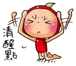 The Kitchen War - Apple Monkey sticker #10725957