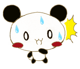 Ultra Lovely Rabbit & Panda 2 sticker #10726285