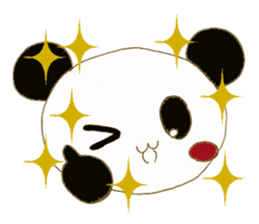 Ultra Lovely Rabbit & Panda 2 sticker #10726286