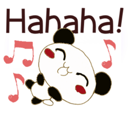 Ultra Lovely Rabbit & Panda 2 sticker #10726287