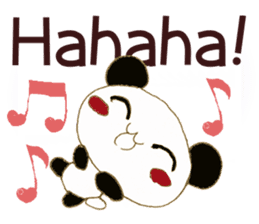 Ultra Lovely Rabbit & Panda 2 sticker #10726287