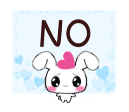 Ultra Lovely Rabbit & Panda 2 sticker #10726291