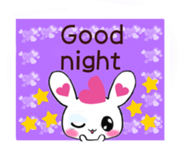 Ultra Lovely Rabbit & Panda 2 sticker #10726294