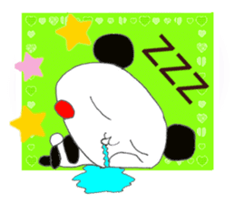 Ultra Lovely Rabbit & Panda 2 sticker #10726297