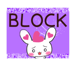 Ultra Lovely Rabbit & Panda 2 sticker #10726301