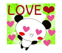 Ultra Lovely Rabbit & Panda 2 sticker #10726308