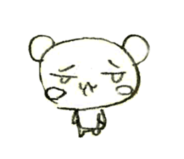 Ultra Lovely Rabbit & Panda 2 sticker #10726309