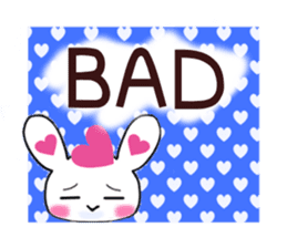 Ultra Lovely Rabbit & Panda 2 sticker #10726315