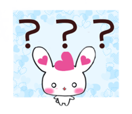 Ultra Lovely Rabbit & Panda 2 sticker #10726316