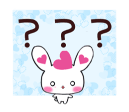 Ultra Lovely Rabbit & Panda 2 sticker #10726316