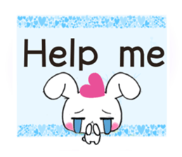 Ultra Lovely Rabbit & Panda 2 sticker #10726318