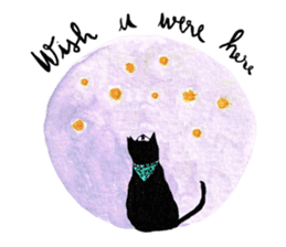 Slum Cat Illustration sticker #10726516