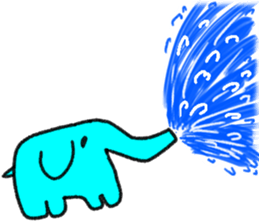 emotional elephants sticker #10726522