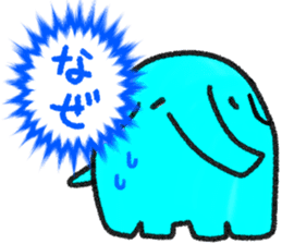 emotional elephants sticker #10726527