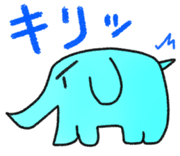 emotional elephants sticker #10726530