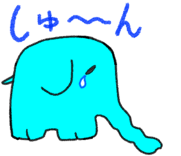 emotional elephants sticker #10726534