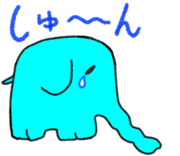 emotional elephants sticker #10726534