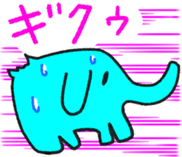 emotional elephants sticker #10726536