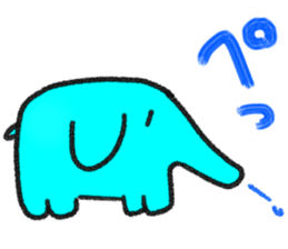 emotional elephants sticker #10726543