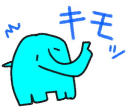 emotional elephants sticker #10726548