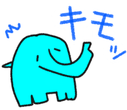 emotional elephants sticker #10726548