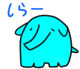 emotional elephants sticker #10726549