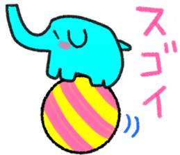 emotional elephants sticker #10726551