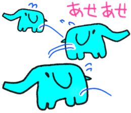 emotional elephants sticker #10726554