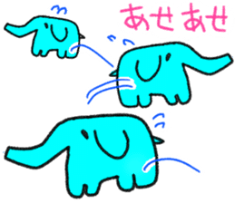 emotional elephants sticker #10726554