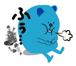 Blue Bear Sven - Useful Expressions sticker #10726742