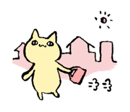 Fudepen cat sticker #10727339