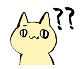 Fudepen cat sticker #10727346