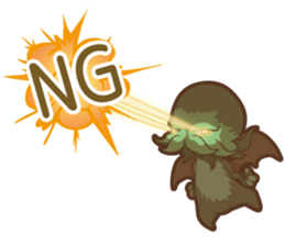 Sticker of Cthulhu5 sticker #10727801