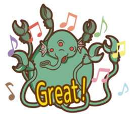 Sticker of Cthulhu5 sticker #10727809