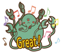 Sticker of Cthulhu5 sticker #10727809