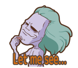 Sticker of Cthulhu5 sticker #10727820