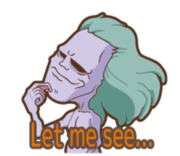 Sticker of Cthulhu5 sticker #10727820