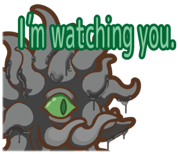 Sticker of Cthulhu5 sticker #10727826