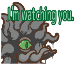 Sticker of Cthulhu5 sticker #10727826