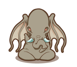 Sticker of Cthulhu5 sticker #10727833