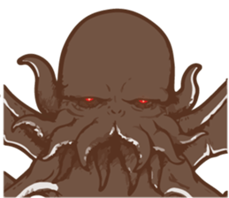 Sticker of Cthulhu5 sticker #10727839