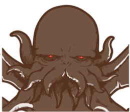 Sticker of Cthulhu5 sticker #10727839