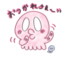 Octopus Sticker!!TAKOSUTA sticker #10728042