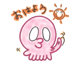 Octopus Sticker!!TAKOSUTA sticker #10728048