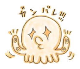 Octopus Sticker!!TAKOSUTA sticker #10728069